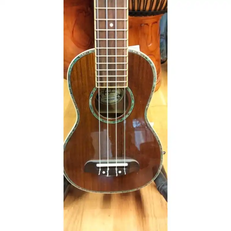 Bulk Order Oscar Schmidt OU5 Koa Wood Soprano Ukulele, in excellent condition with hard case