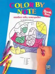 Premium Kaplan: Color By Note - Another Nifty Notespeller, Bk.2, Alfred Music