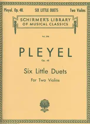 Low Price Pleyel, I.: Six Little Duets Op.48 (2 violins)