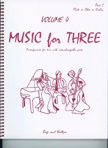Handmade Kelley, Daniel: Music for Three Vol.4 Rags & Waltzes (violin 2)
