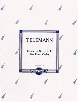 Telemann, G.P. (Arnold): Concerto No. 1 in D for 4 Violas Best Seller