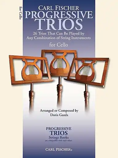Sale Gazda, Doris: Progressive Trios (3 cellos)