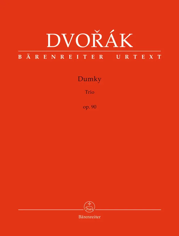 Dvorak (Flamm): "Dumky," Op. 90 - URTEXT (piano trio) Barenreiter Sale