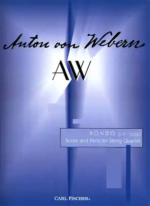 Webern, Anton: Rondo ca 1908 for String Quartet-score and parts Reduced Price