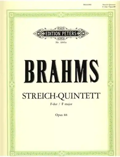 Exclusive Offer Brahms, Johannes: String Quintet No.1 (2 violins, 2 violas, cello)
