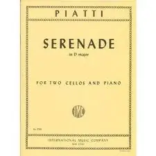 Piatti, Alfredo: Serenade in D (2 cellos & piano) Luxury