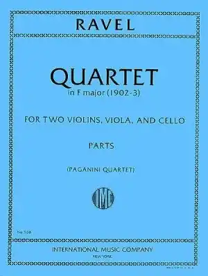 Discount Ravel, Maurice: Quartet in F major (string quartet)