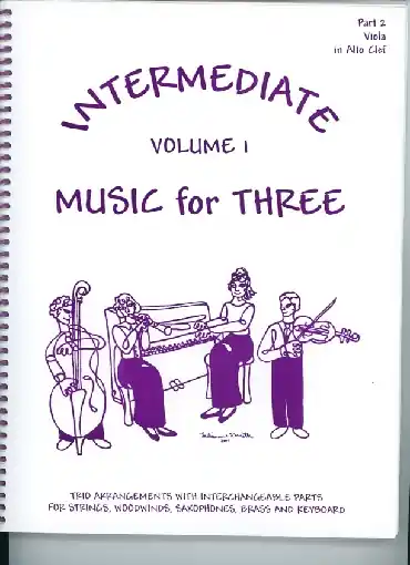 Kelley, Daniel: Music for Three Intermediate Vol.1 (viola) Discount