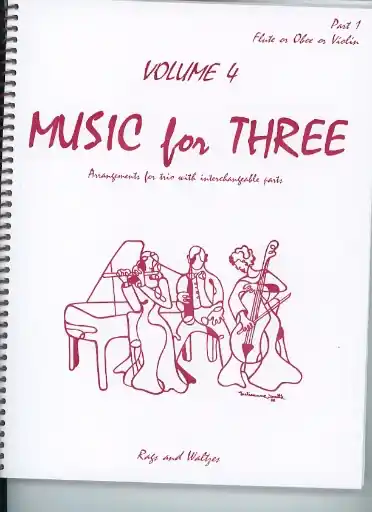 Handmade Kelley, Daniel: Music for Three Vol.4 Rags & Waltzes (violin 1)