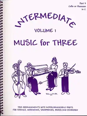 Original Kelley, Daniel: Music for Three Intermediate Vol.1 (cello)