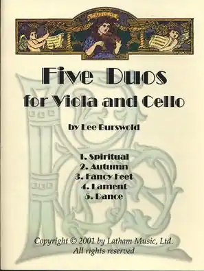 Clearance Burswold, Lee: Five Duos for Viola and Cello