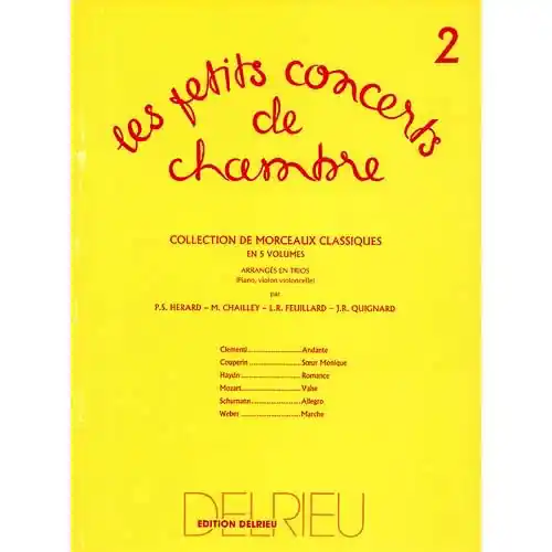 Feuillard, L.R.: Little Drawing Room Trios, Bk. 2 (violin, cello & piano) Discount