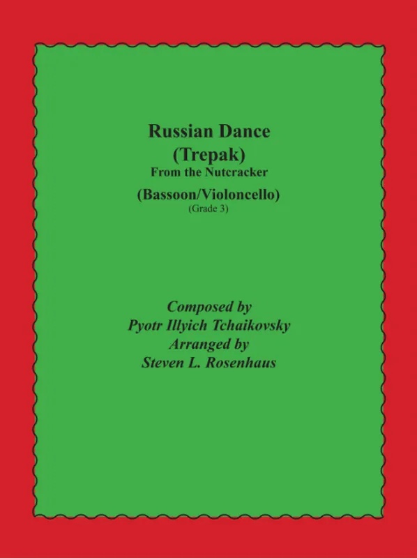 Exclusive Tchaikovsky (Rosenhaus): Russian Dance (Trepak) (2 cellos) NORTHEASTERN