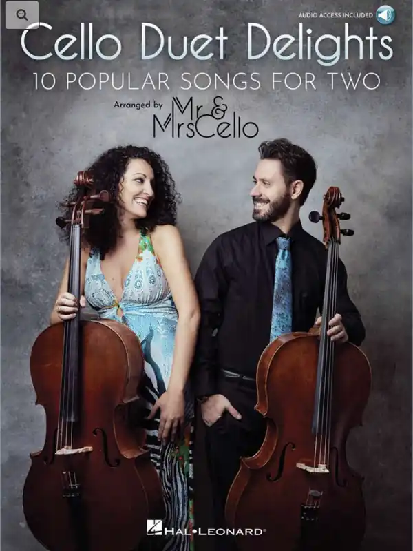Crafted Cello: Cello Duet Delights - 10 Popular Songs for Two (2 cello) Hal Leonard