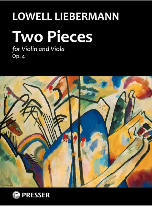 Liebermann: Two Pieces for Violin and Viola Op. 4 (violin and viola) PRESSER Hot Picks