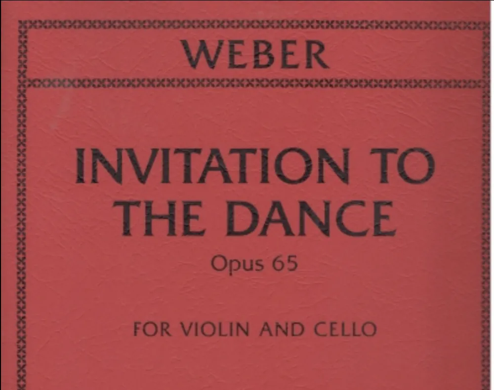 Big Sale Weber (Jee, Kalliwoda, Iwata): Invitation to the Dance, Opus 65 (Violin and piano) IMC