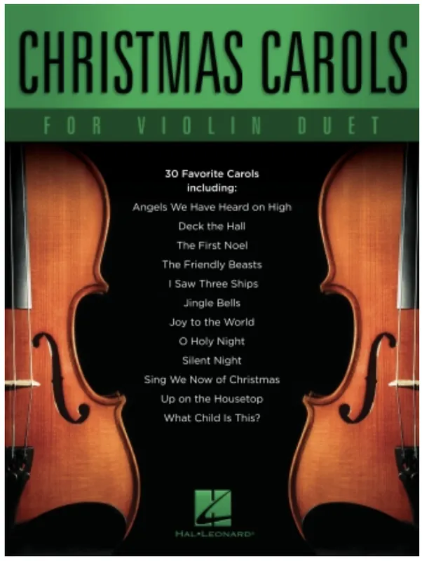 Flash Sale Christmas Carols: 30 Favorite Carols (two violins)