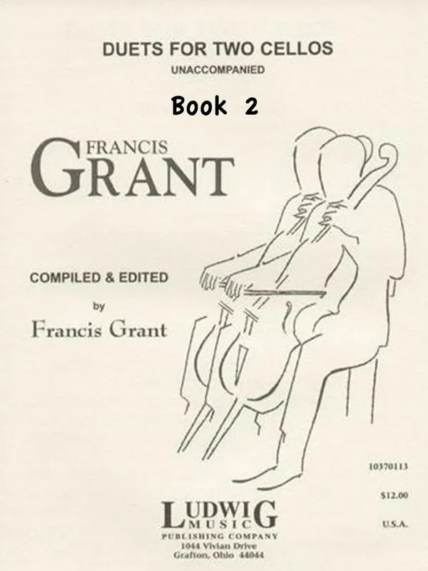 Grant, Francis: Duets for Two Cellos Book 2, Ludwig Masters Limited Offer