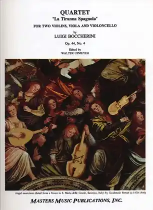 Boccherini, Luigi: String Quartet Op.44 No.4 La Tiranna Spagnola Fast Shipping