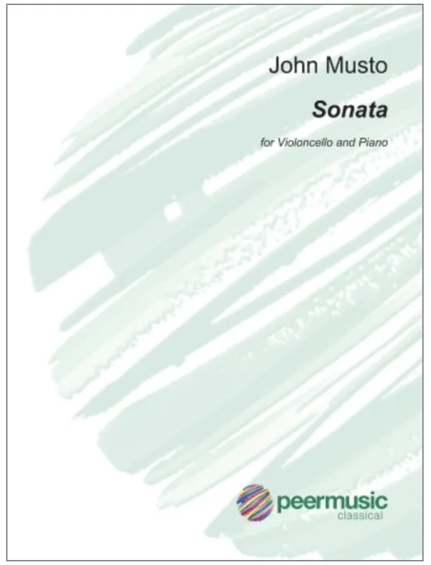 Musto: Sonata (cello, piano) PEERMUSIC Brand New