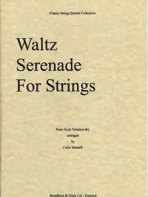 Luxury Tchaikovsky, P.I. (Martelli): Waltz from Serenade for Strings (string quartet)