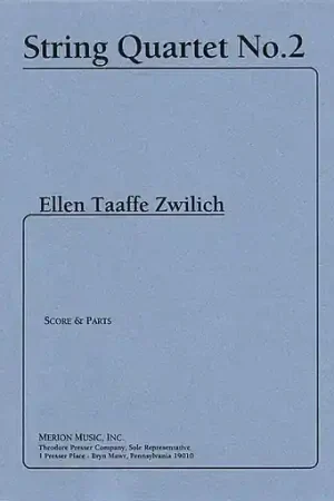 Zwilich, Ellen Taaffe: String Quartet No. 2 (score and parts) Don’t Miss Out