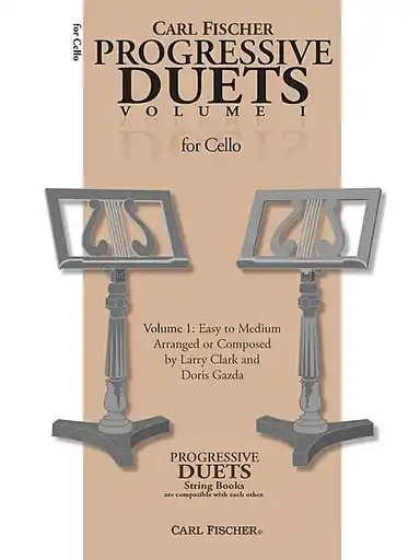 Clark, Larry & Doris Gazda: Progressive Duets, Vol.1 Easy to Medium (2 cellos) Buy Direct