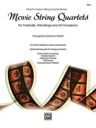 Patrick: Movie String Quartets (viola) Worldwide Shipping
