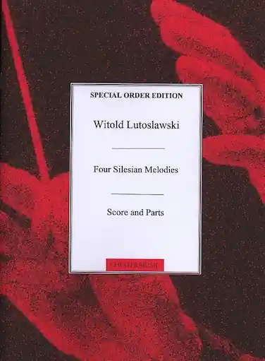 Lutoslawski (Dubiska): (score/parts) 4 Silesian Melodies (4 violins) Hassle-Free Returns