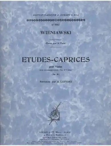 Authentic Wieniawski: Etudes-Caprices, Op.18 (two violins)
