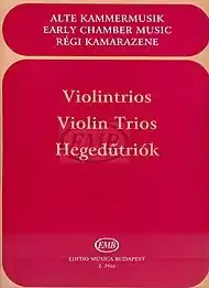 Hassle-Free Returns Pejtsik, Arpad (editor): Violin Trios-Early Chamber Music (3 violins in one score), Edito Musica Budapest