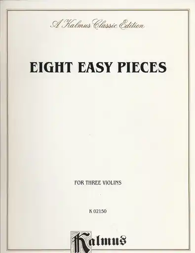 Kalmus: Eight Easy Pieces (3 Violins) Bargain