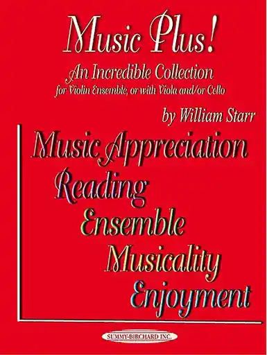 Low Price Starr, William: Music Plus! Violin Ensemble or with viola and/or cello