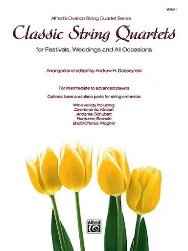 Dabczynski: Classic String Quartets for Festivals, Weddings, Occasions (violin 1) Hassle-Free Returns