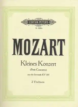 Reduced Price Mozart, W.A.: Kleines Konzert K.185 (2 violins)