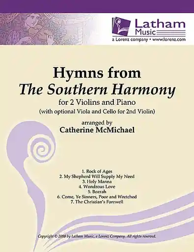 McMichael, Catherine: Hymns from the Southern Harmony (2 violin & piano) Mega Sale
