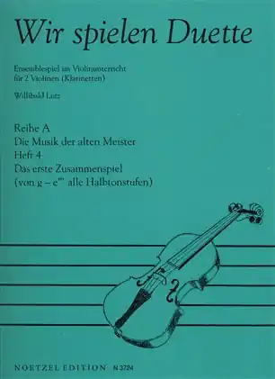 Lutz: We Play Duets-Music of the Old Masters Vol.4 (2 violins) Crafted
