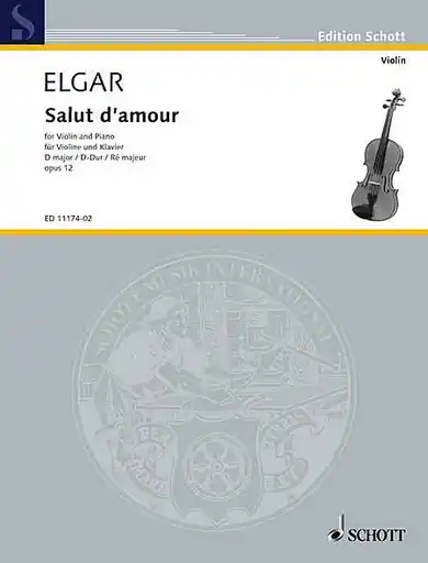 Hassle-Free Returns Elgar, Edward: Salut D'Amour in D (violin & piano with cello ad lib)