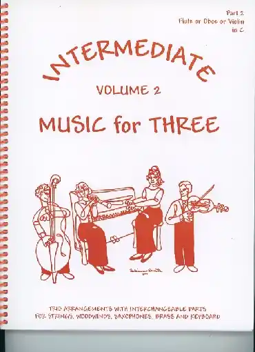 Genuine Kelley, Daniel: Music for Three Intermediate Vol.2 (violin 2)