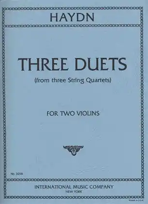 Reduced Price Haydn, F.J.: Three Duets from Three String Quartets (2 violins)