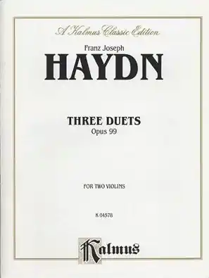Haydn, F.J.: 3 Duets Op.99 (2 violins) Cheap