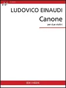 Money Back Guarantee Einaudi: Canone (2 violins) RICORDI