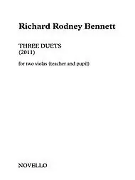 Markdown Bennett, R.R.: Three Duets (2 violas, teacher and pupil)
