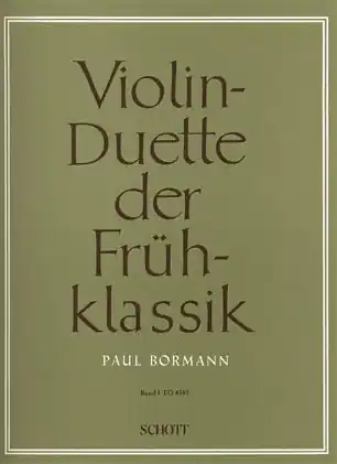 Bormann, P.: Early Classical Violin Duets, Volume 1 (two violins) Big Sale
