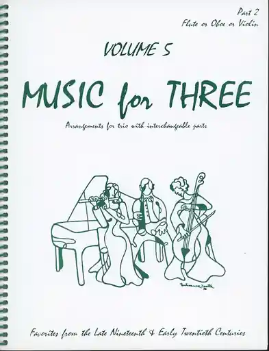 Grab Now Kelley, Daniel: Music for Three Vol.5 Late 19th-Early 20th Century (violin 2)