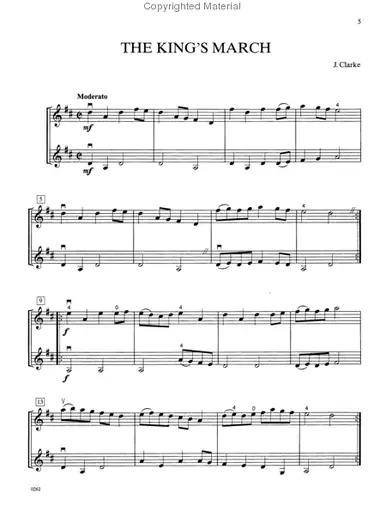 Barlow, B.: Easy Baroque Duets for Violin (two violins) Reduced Price