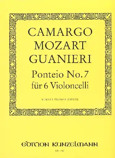 Guanieri, M. Camargo: Ponteio #7 (6 cellos) Special Discount