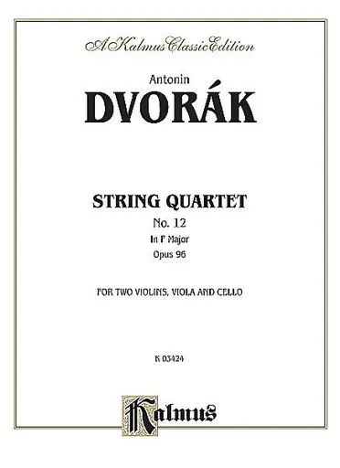 Money Back Guarantee Dvorak, Antonin: String Quartet No. 12 in F major, Op. 96