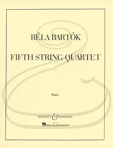 Clearance Bartok: String Quartet No.5 (1934) (string quartet) Boosey & Hawkes