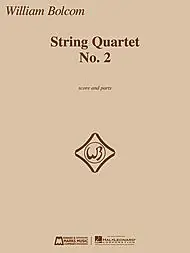Bolcom, W.: String Quartet No. 2 (score and parts) In Demand